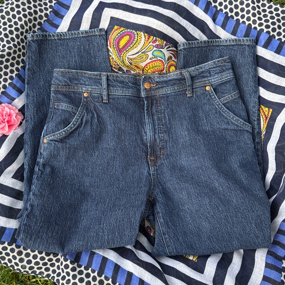 🩷 Madewell; The Perfect Vintage Straight Jean W/31 & L/27; Cotton/Hemp/Elastane - Picture 3 of 13